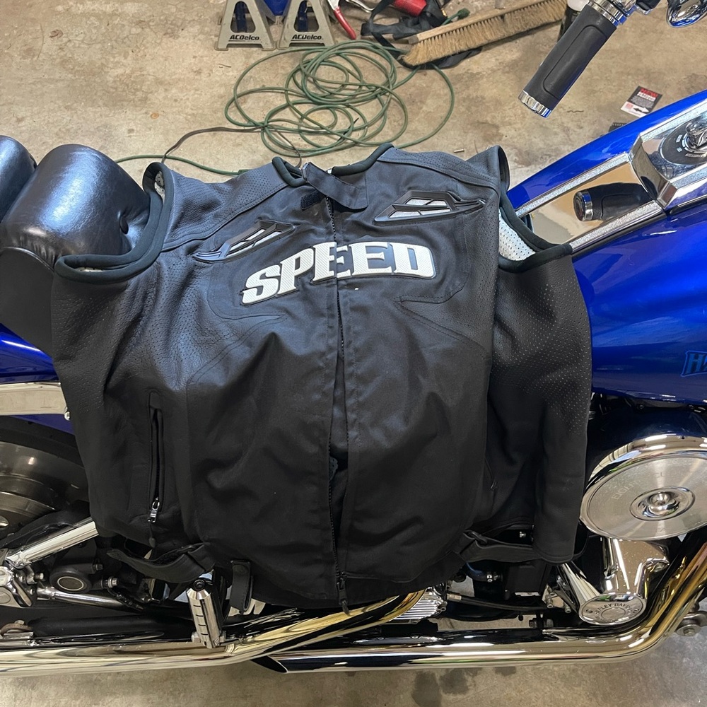 Black Performance Motorcycle vest